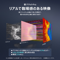【愛品館八千代店】TCL　2024年製　65型4K内蔵液晶テレビ　65C69B 量子ドット4K液晶テレビ 65C69B [65V型 /Bluetooth対応 /4K対応 /BS