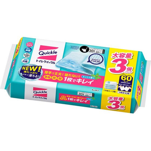 KAO トイレクイックル つめかえ用 スーパージャンボパック 30枚入 FCJ229V-イメージ1