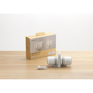 リズム ワイヤレススピーカー RHYTHM MAGSPEAKER DUO ライトグレー 9YYA30RH08-イメージ5