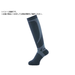 おたふく手袋 おたふく/パワーストレッチ コンディショニングソックス ブラック×グレー L FC785ZH-2581359-イメージ1