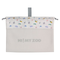 クツワ HI!MY ZOO メッシュ巾着袋 カラー FC803PF-HZ015A