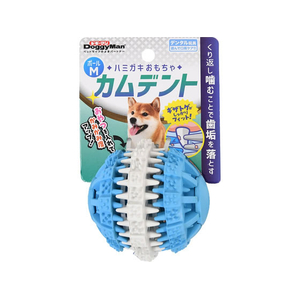 ドギーマン ハミガキおもちゃ カムデント ボールM FCJ027K-イメージ1