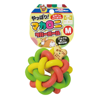 ドギーマンハヤシ やっぱり!マカロニラバーボールМ ﾔﾂﾊﾟﾘﾏｶﾛﾆﾗﾊﾞ-ﾎﾞ-ﾙM