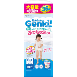 アイリスオーヤマ Genki!ふわもちタッチ Big大 36枚 FCJ527V-GBP-BIGD36-イメージ2