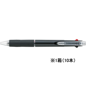 三菱鉛筆 ジェットストリーム3色ボールペン0.5mm 黒 10本 1箱(10本) F884925-SXE340005.24-イメージ1