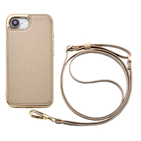 ユニケース iPhone 16e用Cross Body Case Duo グレージュ UNI-CSIP25S-2CBGG