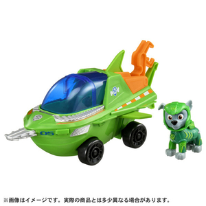 タカラトミー パウ・パトロール ベーシックビークル ロッキー アクアソーフィッシュ ロッキー ﾊﾟｳﾊﾟﾄBVCﾛﾂｷ-ｱｸｱｿ-ﾌｲﾂｼﾕ-イメージ1
