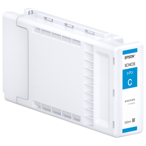 エプソン SC14C35 大判インクカートリッジ（350ml） シアン|エディオン
