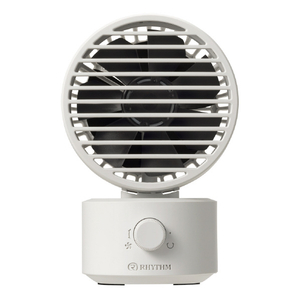 リズム時計 卓上扇風機 Silky Wind Mini ライトグレー 9ZF038RH08-イメージ3