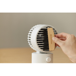 リズム時計 卓上扇風機 Silky Wind Mini ライトグレー 9ZF038RH08-イメージ9