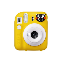 富士フイルム インスタントカメラ チェキ instax mini 12  くまモン クレイホワイト(本体)イエロー(シリコンケース) INSMINI12WHKUMAMON