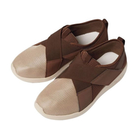 竹虎 リハビリ支援シューズII リハビリシューズ ブラウン 25.0cm FCF091W-24-8208-0301