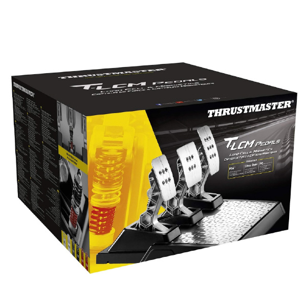 Thrustmaster レーシングペダル T-LCM PEDALS 4060121 LCM Pedals 取り外し式 H3110928980(23868円)