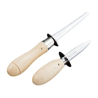 エムテートリマツ ステンオイスターナイフ (18-0ツバ付き貝むき) 小 FCM6847-005357002