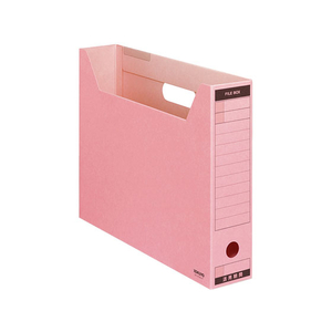 コクヨ ファイルボックス-FS Bタイプ ピンク 5個 FC02253-B4-SFBN-P-イメージ1