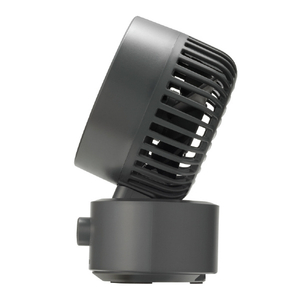 リズム時計 卓上扇風機 Silky Wind Mini ダークグレー 9ZF038RH82-イメージ3