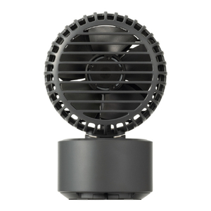 リズム時計 卓上扇風機 Silky Wind Mini ダークグレー 9ZF038RH82-イメージ4