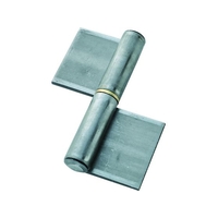 トラスコ中山 TRUSCO スチール製特厚溶接旗蝶番 左用 全長127mm (2個入) FC486EW-2335964