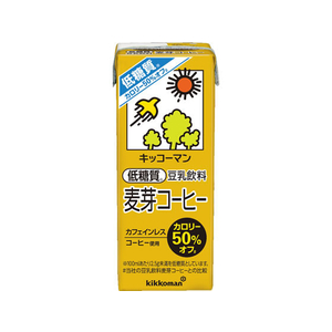 キッコーマンソイフーズ 低糖質 豆乳 麦芽コーヒー 200ml FCC1680-416840-イメージ1