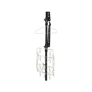 積水樹脂 つっぱり式シングルポール 高さ200～275cm FC846RA-TSP-BK-イメージ6