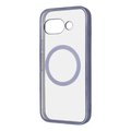 レイアウト Google Pixel 9a用Like standard マグネットアクセサリー対応 衝撃吸収 バンパー マット メタリック ハイブリッドケース ライトブルー RT-GP9AMG3/LAM