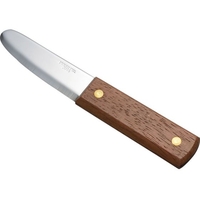 エムテートリマツ 木柄 ステン新型オイスターナイフ ワイド片刃 FCM6848-005471002