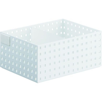 吉川国工業所 ライクイット/ブリックスS9016 [280ワイドL]仕切り板・名札付 ホワイト FC826SK