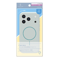 トリニティ ajouter アジュテ iPhone 17 Pro用[Coron] MagSafe対応 超精密設計 衝撃吸収シリコンケース アイスブルー AJ-IP25M3-CR-IBL