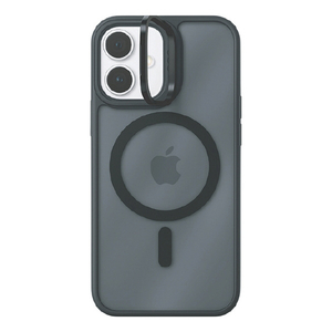 COCO　CASE iPhone 17用カメラリングスタンドケース ブラック 1845-17-BLACK-イメージ1