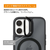 COCO　CASE iPhone 17用カメラリングスタンドケース ブラック 1845-17-BLACK-イメージ2