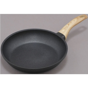 アイリスオーヤマ スキレットコートパン IH 24cm ブラック FC27471-SKL-24IH-イメージ1