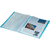 キングジム シンプリーズ クリアーファイル(透明)A4 20ポケットコバルトブルー F878128-186TSPｺﾊ-イメージ2