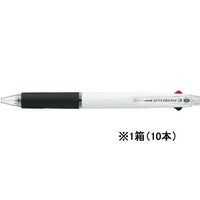 三菱鉛筆 ジェットストリーム3色ボールペン0.5mm 白 10本 1箱(10本) F884927-SXE340005.1