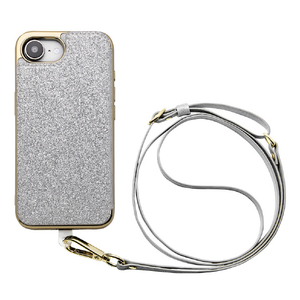 ユニケース iPhone 16e用Cross Body Case Duo シャインシルバー UNI-CSIP25S-2CBSS-イメージ1