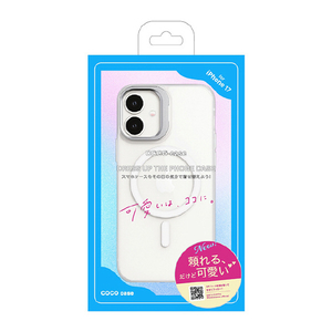 COCO　CASE iPhone 17用カメラリングスタンドケース クリア 1845-17-CLEAR-イメージ6