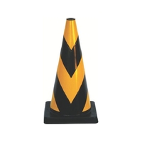 セフティコーン黄反射 FC554WH-8547373