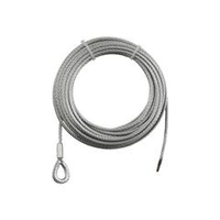 トラスコ中山 TRUSCO　手動ウインチ用ワイヤーΦ4X20m用（シンブル入ロック加工） WWS4-20