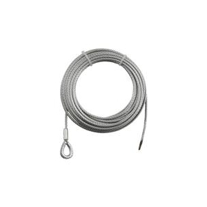 トラスコ中山 TRUSCO　手動ウインチ用ワイヤーΦ4X20m用（シンブル入ロック加工） WWS4-20-イメージ1