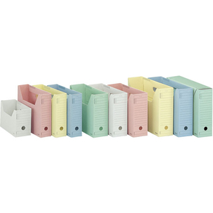 コクヨ ファイルボックス-FS Fタイプ グレー 5個//3-LFFN-M FC02256-B41/3-LFFN-M-イメージ2