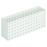 吉川国工業所 ライクイット/ブリックスS9028 [280ミニL]仕切り板付き ホワイト FC828SK