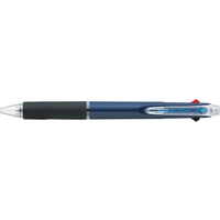 三菱鉛筆 ジェットストリーム3色ボールペン0.5mm ネイビー 1本 F884928-SXE340005.9