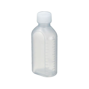 エムアイケミカル 投薬瓶PPB(滅菌済)少数包装 プラスチック 08-2850-2801 キャップ白PE 100CC 10本 FCG633H-08-2850-2801-イメージ1