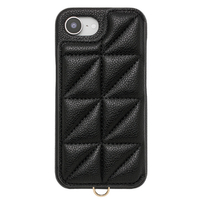 ユニケース iPhone 16e用Triangle Puffy Case ブラック UNI-CSIP25S-2TPBK