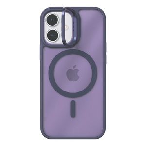 COCO　CASE iPhone 17用カメラリングスタンドケース ディープパープル 1845-17-DEEPPURPLE-イメージ1