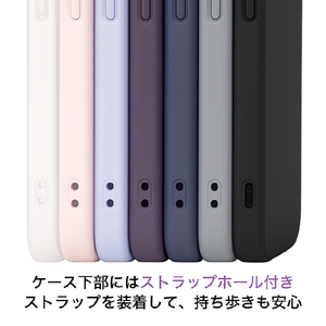 COCO　CASE iPhone 17用カメラリングスタンドケース ディープパープル 1845-17-DEEPPURPLE-イメージ5