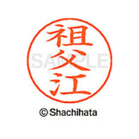 シヤチハタ ネームペン用ネーム シルバー 既製 祖父 FC47128-X-GPS-1357