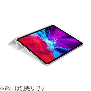 Apple 12．9インチiPad Pro(第3世代、第4世代)用Smart Folio ホワイト MXT82FE/A-イメージ3