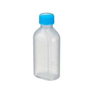 エムアイケミカル 投薬瓶PPB(滅菌済)少数包装 プラスチック薬瓶 08-2850-2802 キャップ:青 100CC(10ポンイリ) FCG633T-08-2850-2802-イメージ1