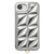 ユニケース iPhone 16e用Triangle Puffy Case シルバー UNI-CSIP25S-2TPSV-イメージ1