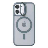 COCO　CASE iPhone 17用カメラリングスタンドケース グレー 1845-17-GRAY
